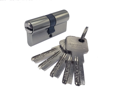  Евроцилиндр dormakaba CBR-1 100 (35x65) НИКЕЛЬ